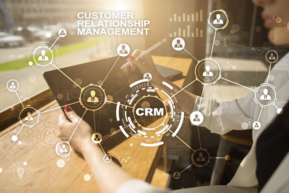 Customer Relationship Management web connecting people