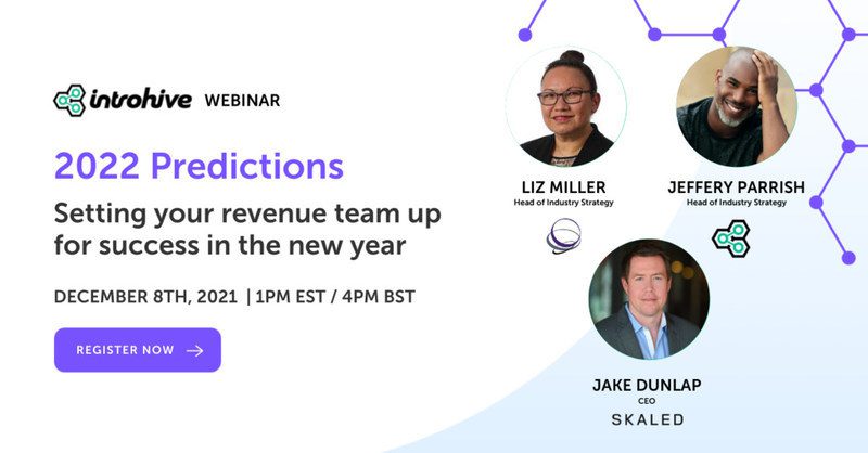 Introhive to host 2022 predictions webinar: Setting Your Revenue Team Up For Success