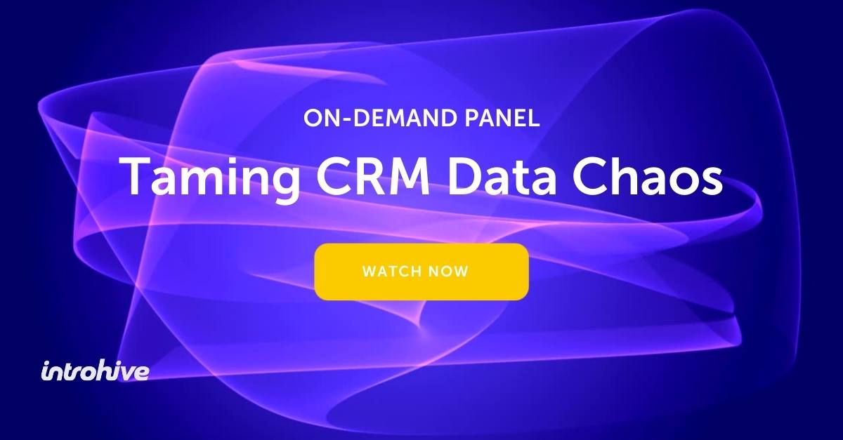 crm data chaos