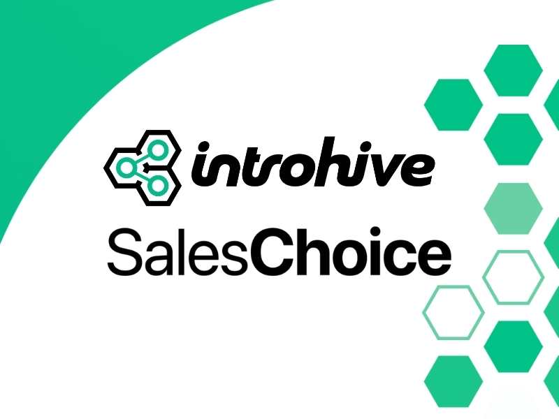 Introhive | Introhive Sales Choice | Introhive and SalesChoice join forces to provide a holistic view of customer intelligence and sales forecasting within the Salesforce ecosystem