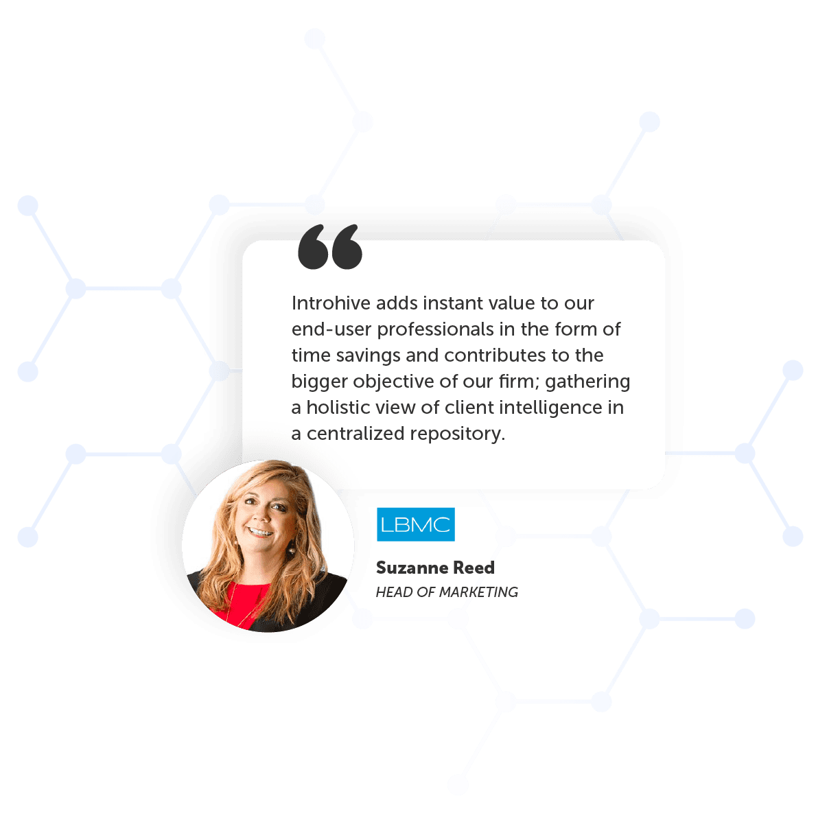 Introhive testimonial