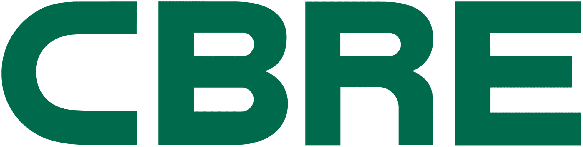 CBRE green logo