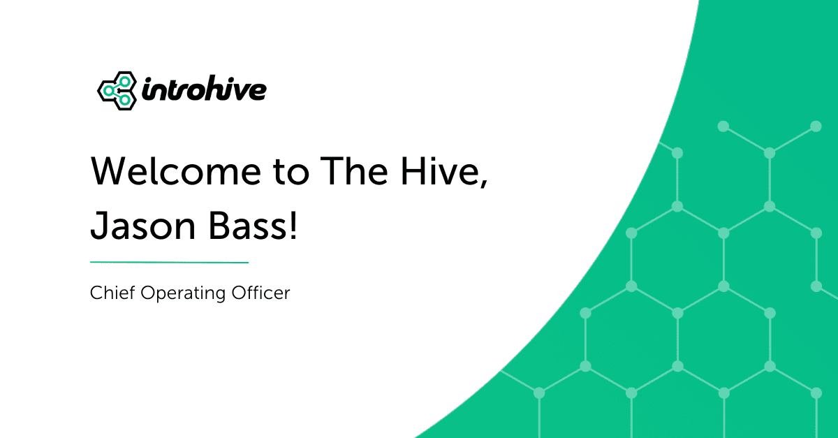 Jason Bass has been appointed as the new Introhive Chief Operating Officer