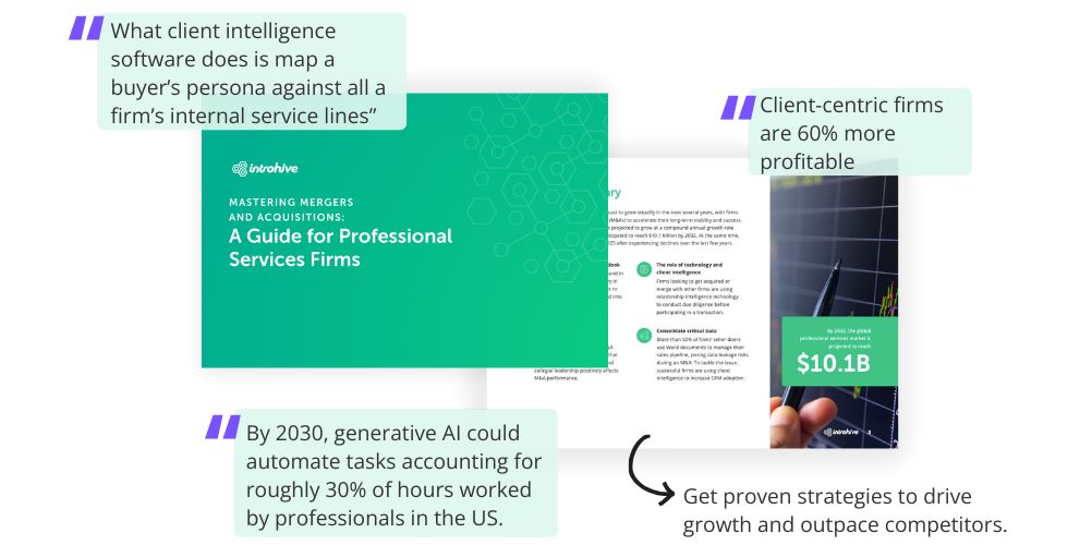 Introhive | Introhive MA Guide Image Landing Page 2 | Maximizing Success in Mergers and Acquisitions: A Guide