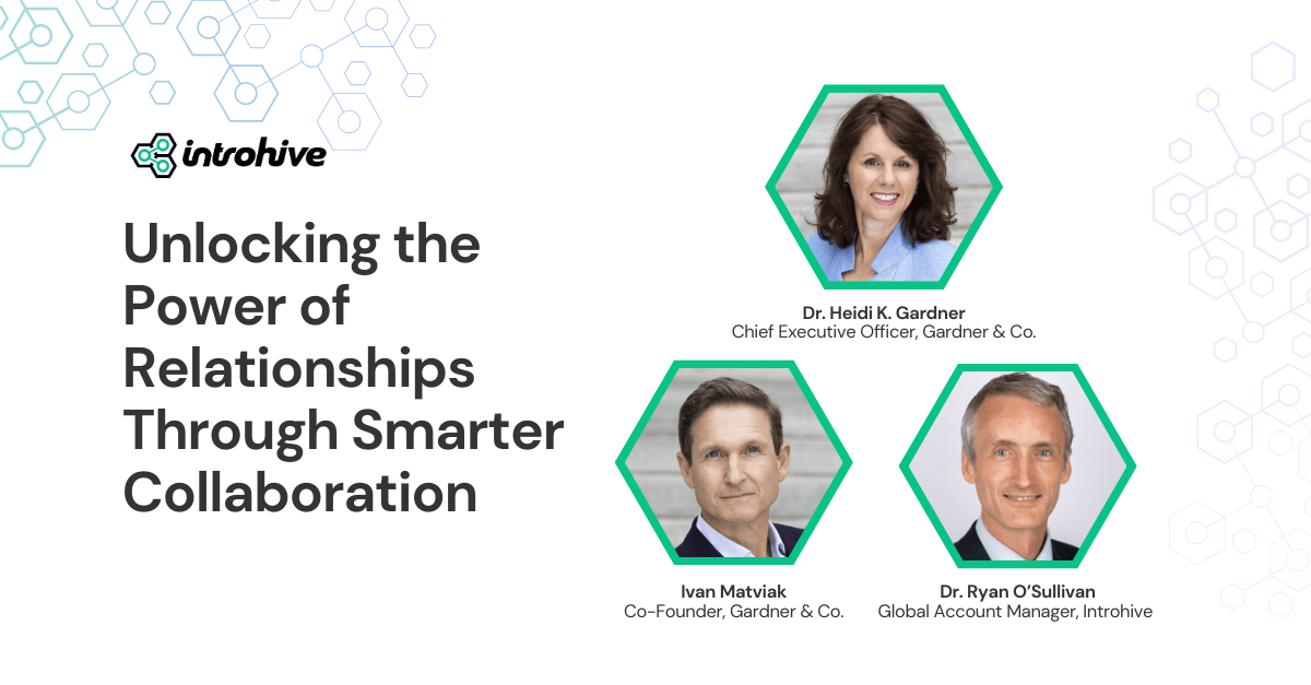 On-demand webinar: Unlocking the power of relationships through smarter collaboration