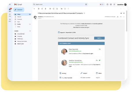 Sync Digest Introhive | Sync Digest | Data Automation