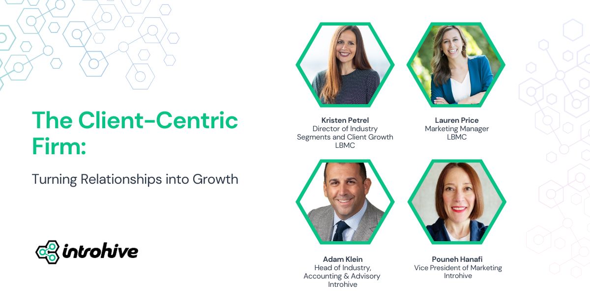 Webinar: The Client-Centric Firm: Turning Relationships into Growth
