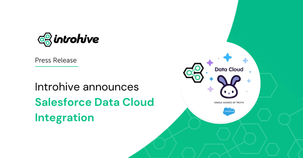 Introhive Announces Integration with Salesforce Data Cloud to Drive AI-Powered Relationship Intelligence