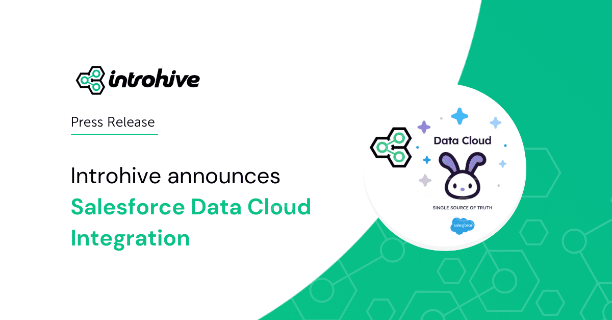 Introhive Announces Integration with Salesforce Data Cloud to Drive AI-Powered Relationship Intelligence