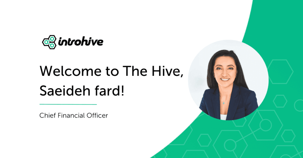 Saeideh Fard Introhive Chief Financial Officer