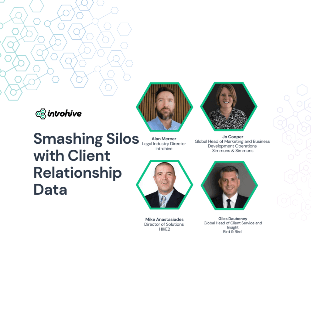 Smashing Silos Revolutionizing Law Firm Dynamics with Shared Client Relationship Insights
