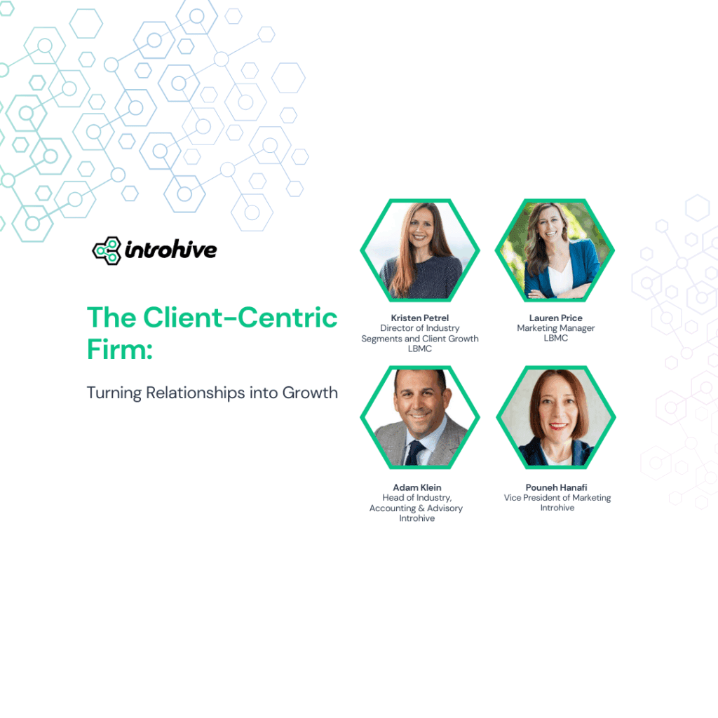 Webinar: The Client-Centric Firm: Turning Relationships into Growth