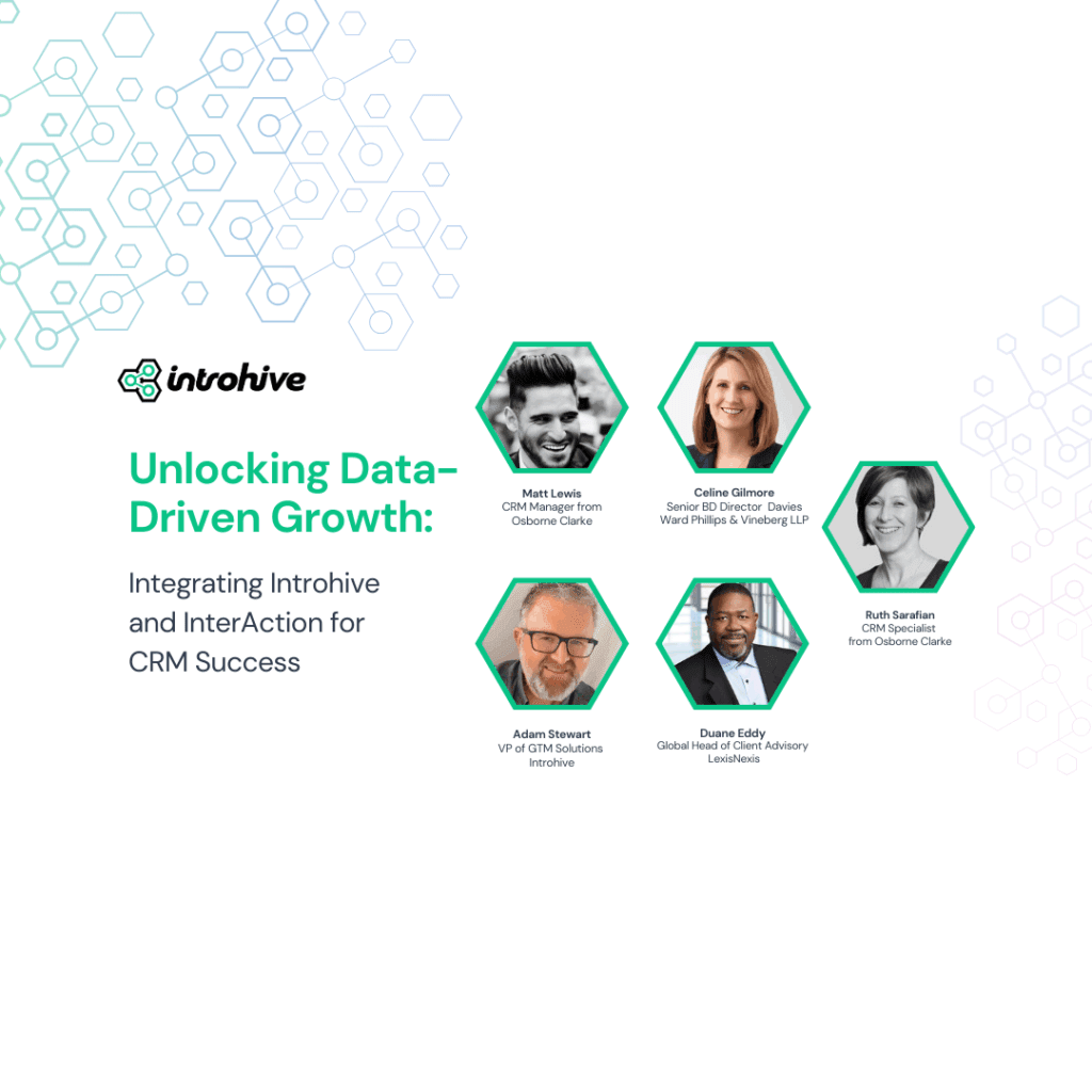 Unlocking Data-Driven Growth Integrating Introhive and InterAction for CRM Success