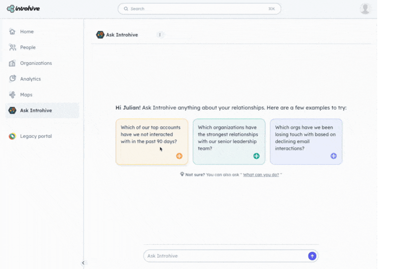 Introhive | Ask Introhive GIF 1 1 ezgif.com optimize | Relationship Intelligence