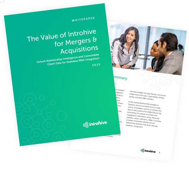 Thank You - The Value of Introhive During M&A | Introhive