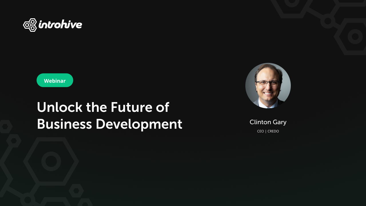 Introhive | 01 Unlock the Future of Business Development | Spring into Action! CRM Adoption Made Easy