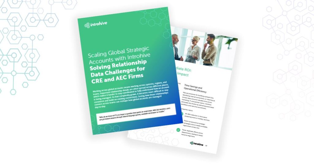 Introhive's CRE and AEC Guide cover image