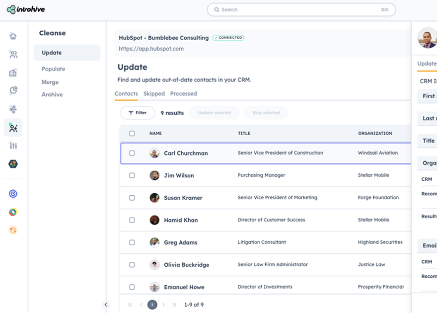 Introhive | 3 | Data Automation