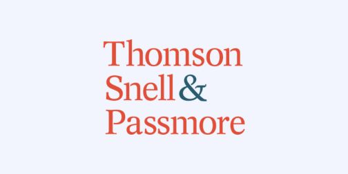 Thomson Snell & Passmore case study feature image with logo