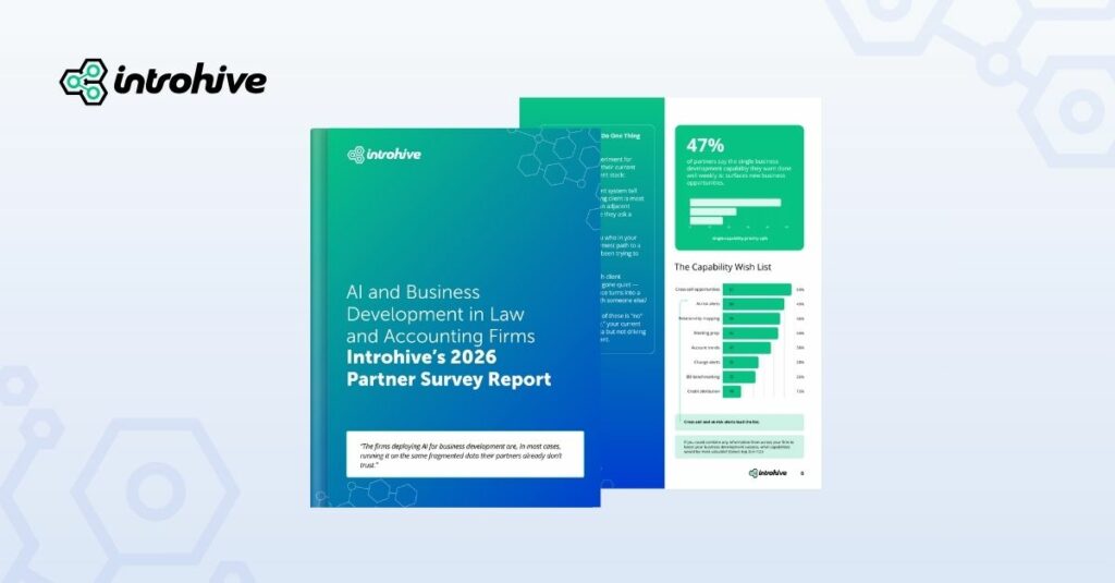 Introhive’s 2026 Partner Survey Report: 78% of Firms Are Building AI Strategies on Data They Can’t Act On cover